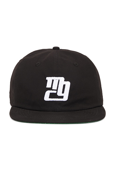Mister Green Iconic 6 Panel Cap in Black