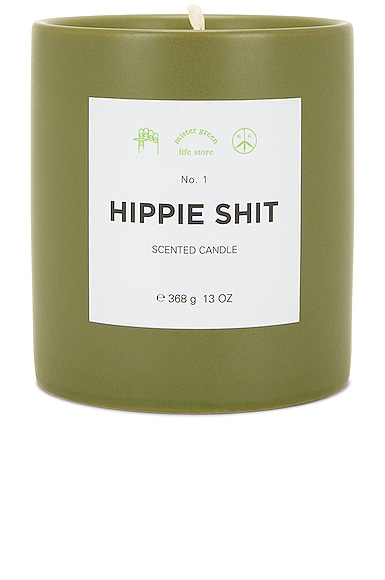 Mister Green Fragrance No.1 Hippie Shit Candle In Multicolor