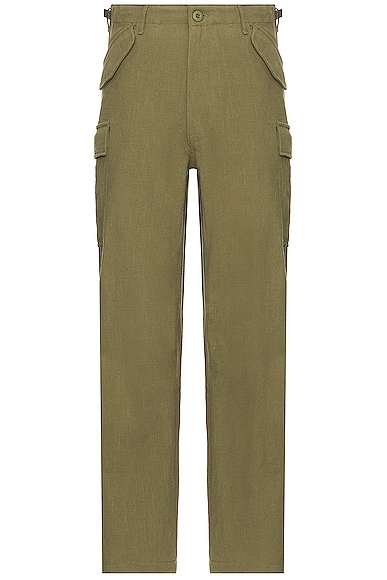 Mister Green Cargo Pant in Olive