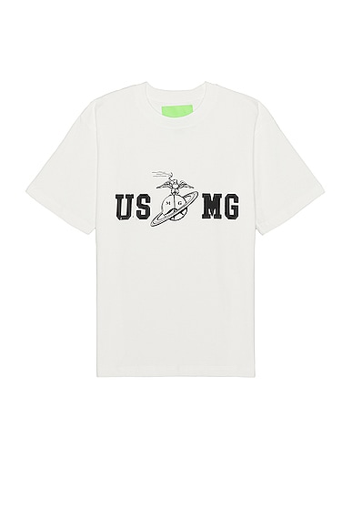 USMG Tee in White