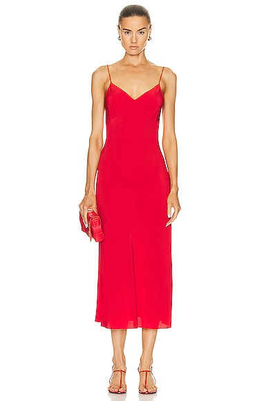 MATTEAU LOW BACK SLIP DRESS