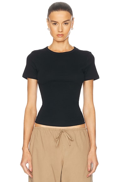 Fitted Short Sleeve Top