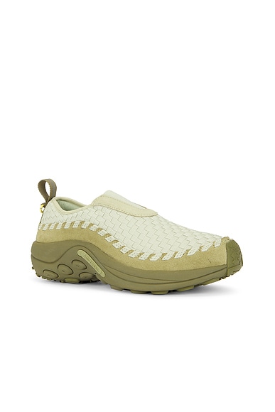 Shop Merrell 1trl Jungle Moc Evo Woven 1trl In Willow