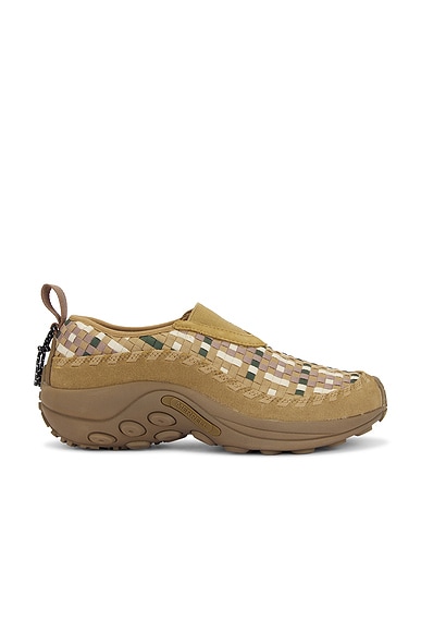 Merrell 1TRL Jungle Moc Evo Woven Se in Kangaroo | FWRD