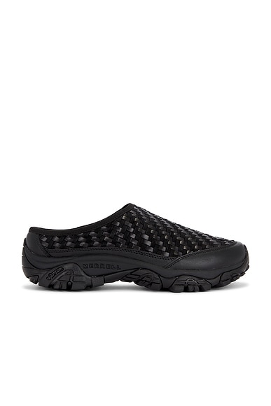 Merrell 1TRL Moab 2 Slide Ltr Woven Sneakers in Black