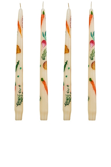 Hand-painted Taper Candles