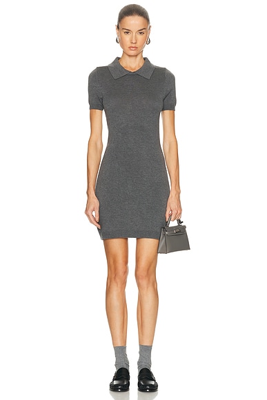 Collared T-Shirt Mini Dress