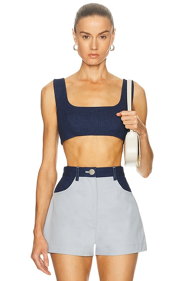 Tie Back Crop Top