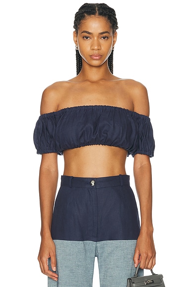 Bubble Crop Top