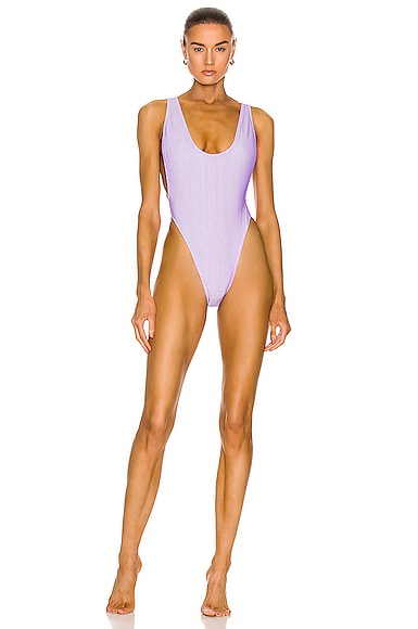 MATTHEW BRUCH Savannah Swimsuit in Lavender