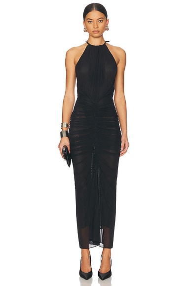 High Neck Dress