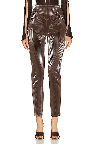 Embossed Skinny Pant
