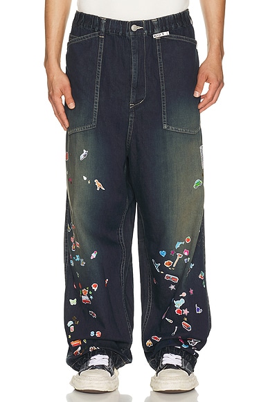Baker Jeans With Sticker