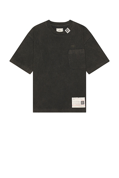 Maison MIHARA YASUHIRO Amateur Sewn Tee in Black