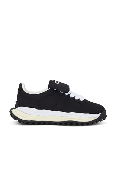 Maison MIHARA YASUHIRO Scott Original Sole Canvas Low-Top Sneaker in Black