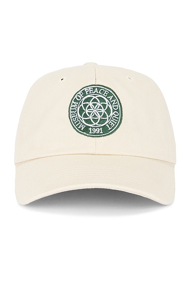 Museum of Peace and Quiet Wellness Center Dad Hat in Bone