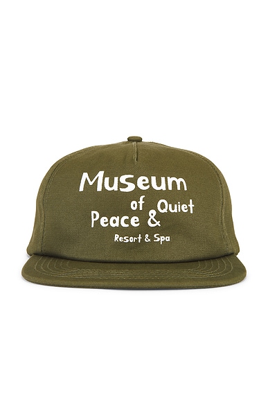 Museum of Peace and Quiet Mopq Resort 5 Panel Hat in Olive