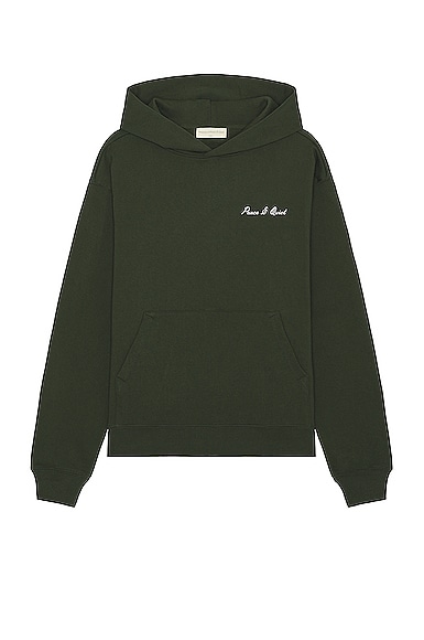 Museum of Peace and Quiet Signature Hoodie in Forest