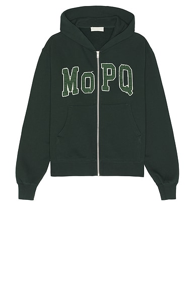 Museum of Peace and Quiet University Zip Up in Pine