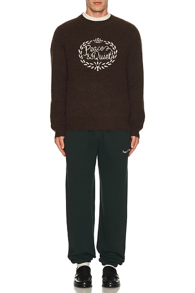 Wreath Mohair Sweater
