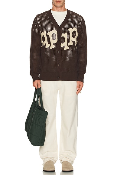 Etched Crochet Cardigan