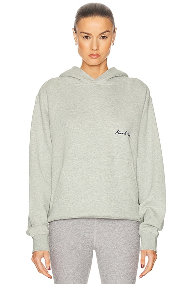 Museum of Peace and Quiet Wordmark Hoodie in Ash