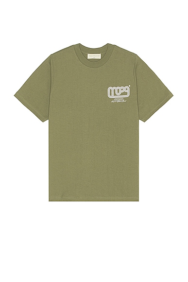 Shop Museum Of Peace And Quiet Path T-shirt In Olive