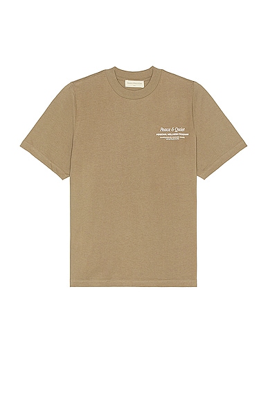 Shop Museum Of Peace And Quiet Wellness Program T-shirt In Clay