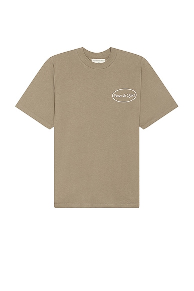 Shop Museum Of Peace And Quiet Museum Hours T-shirt In Clay
