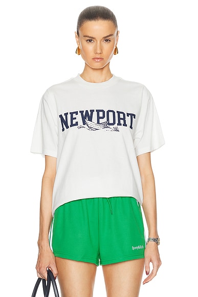 Museum of Peace and Quiet Newport T-Shirt in White