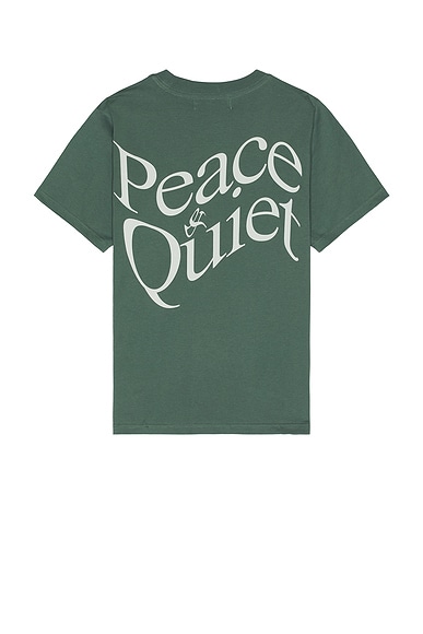 Museum of Peace and Quiet Warped T-Shirt in Fern