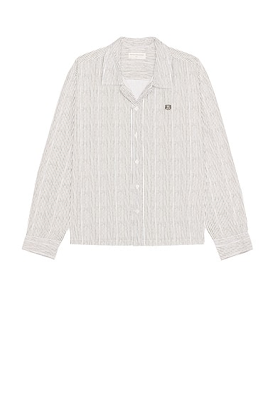 Museum of Peace and Quiet Vacation Button Up in Olive