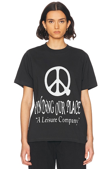 Museum of Peace and Quiet Our Place T-Shirt in Black