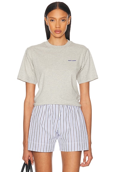 Museum of Peace and Quiet Quiet Luxury Tee in Ash