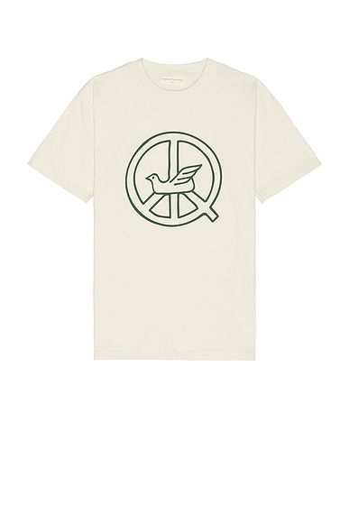 Museum of Peace and Quiet Peaceful Dove Tee in Bone