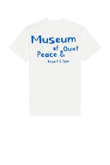 Museum of Peace and Quiet Mopq Resort Tee in White