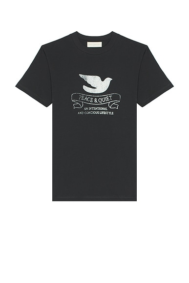Museum of Peace and Quiet Conscious Lifestyle Tee in Black