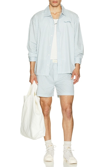 Wordmark Button Up Shirt
