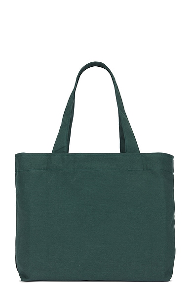 Shop Museum Of Peace And Quiet Wordmark Tote Bag In Forest