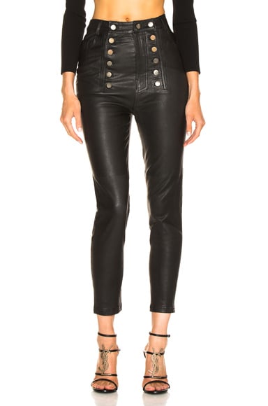 Alma Stretch Leather Pant