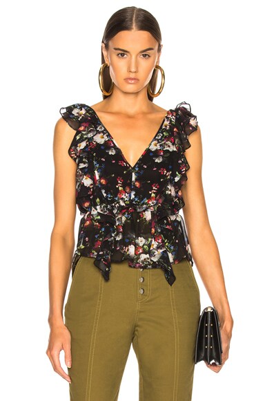 Viola Print Top