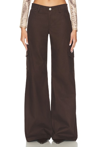 Maisie Wilen Argon Cargo Pant in Coffee