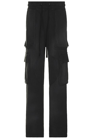 Sunfade Logo Cargo Sweatpant
