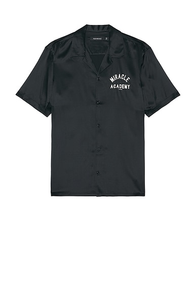 Nahmias Miracle Academy Silk Shirt in Black