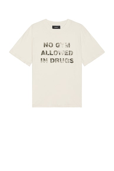 No Gym Allowed Boxy T-Shirt