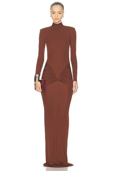 The New Arrivals by Ilkyaz Ozel Darja Gown in Myrrhe Mystere