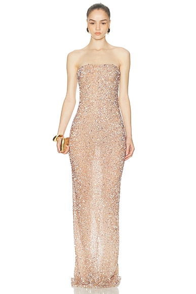 Isis Strapless Dress