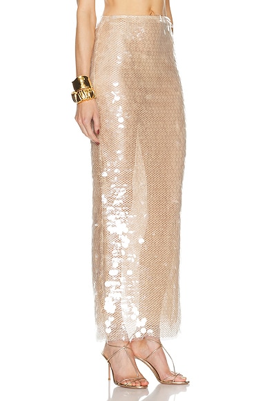 Shop The New Arrivals By Ilkyaz Ozel Sirena Skirt In Nue Au Soleil
