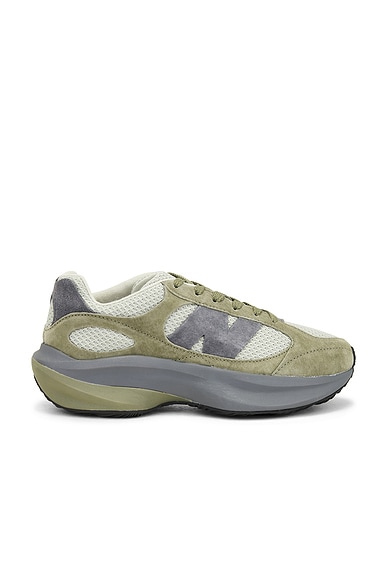 New Balance Wrpd Sneakers in Dark Olivine, Olivine, & Castlerock