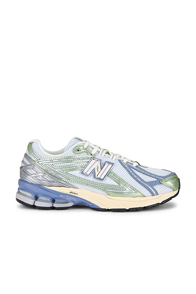 1906R Sneakers in Ice Blue, Melon Water, & Dusk Shower